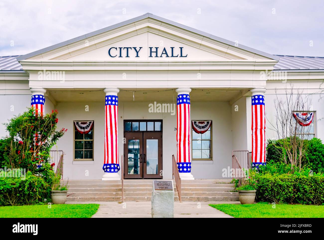 Pass Christian City Hall is pictured, July 4, 2022, in Pass Christian