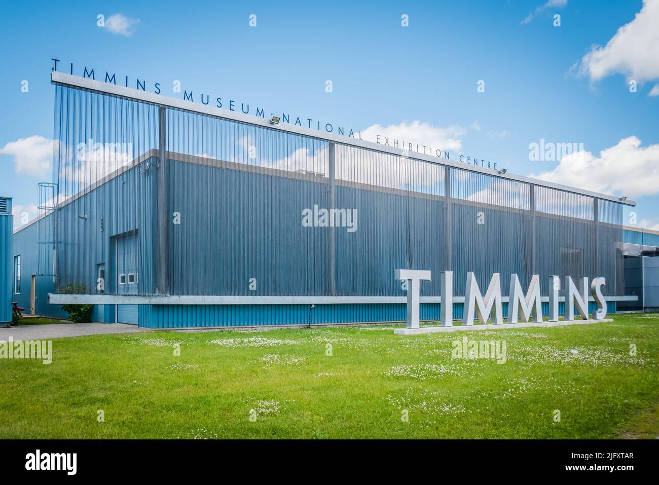 Timmins Museum National Exhibition Centre, Timmins, Ontario, Canada Stock Photo