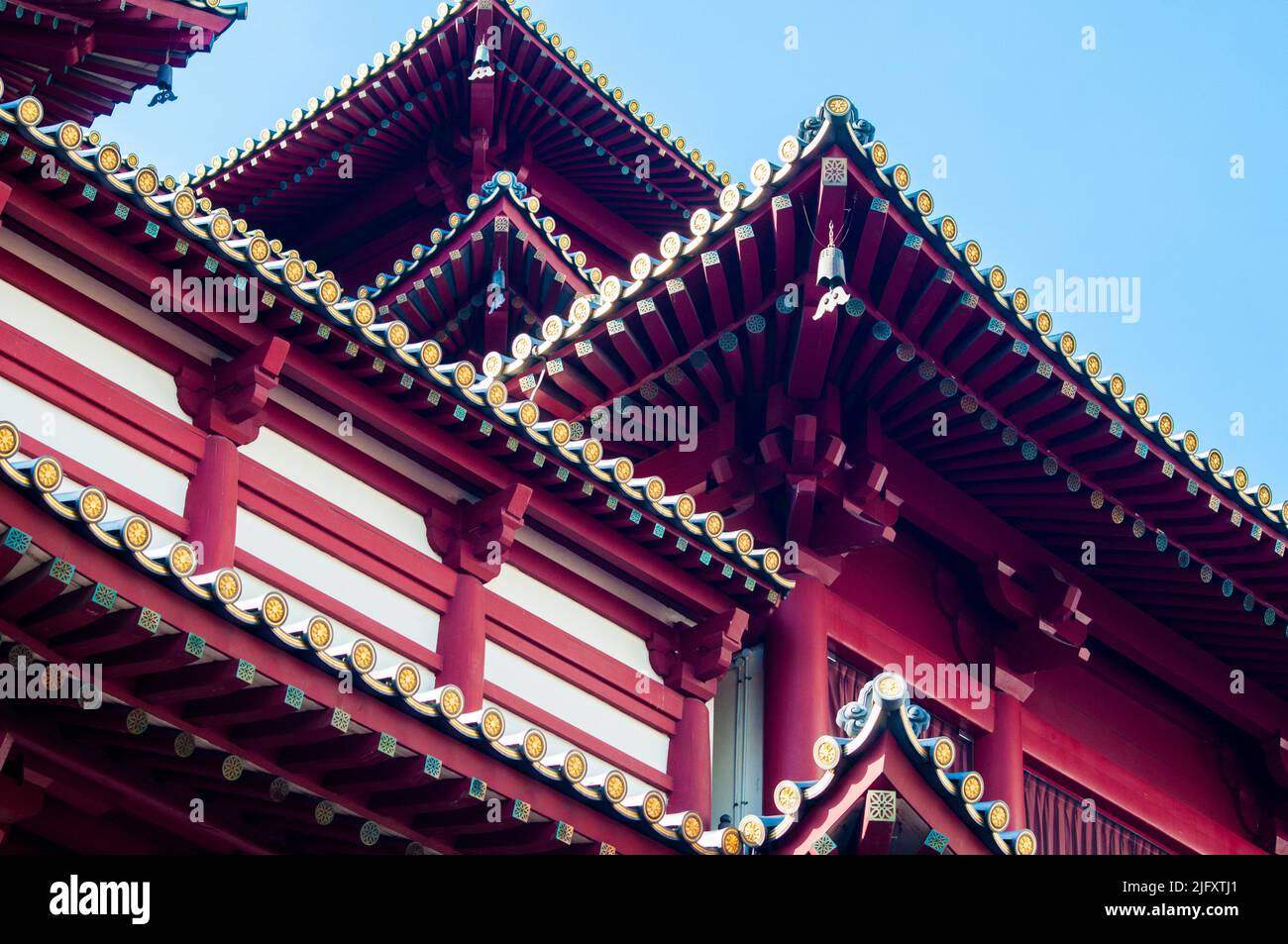 Buddha Tooth Relic Temple, South Bridge Road, Chinatown, Singapore Stock Photo