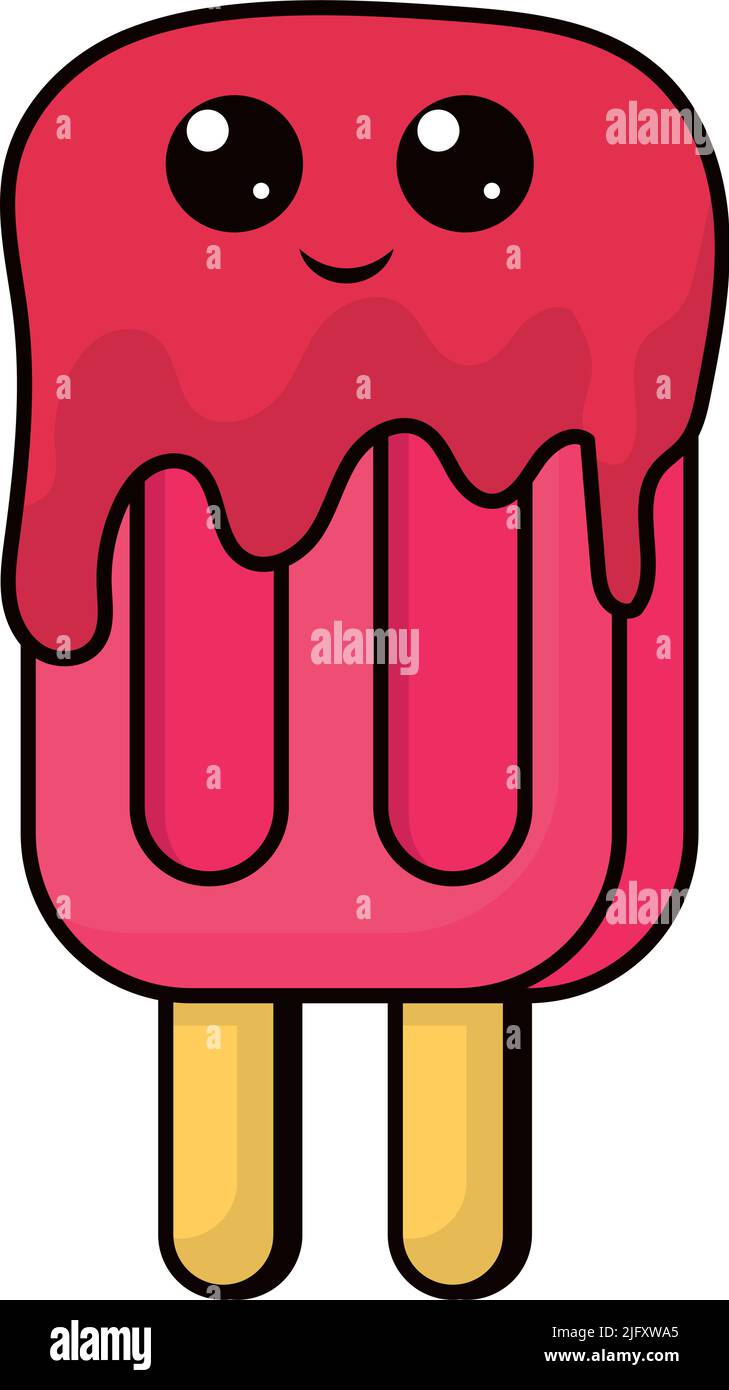 kawaii ice cream bar Stock Vector Image & Art Alamy