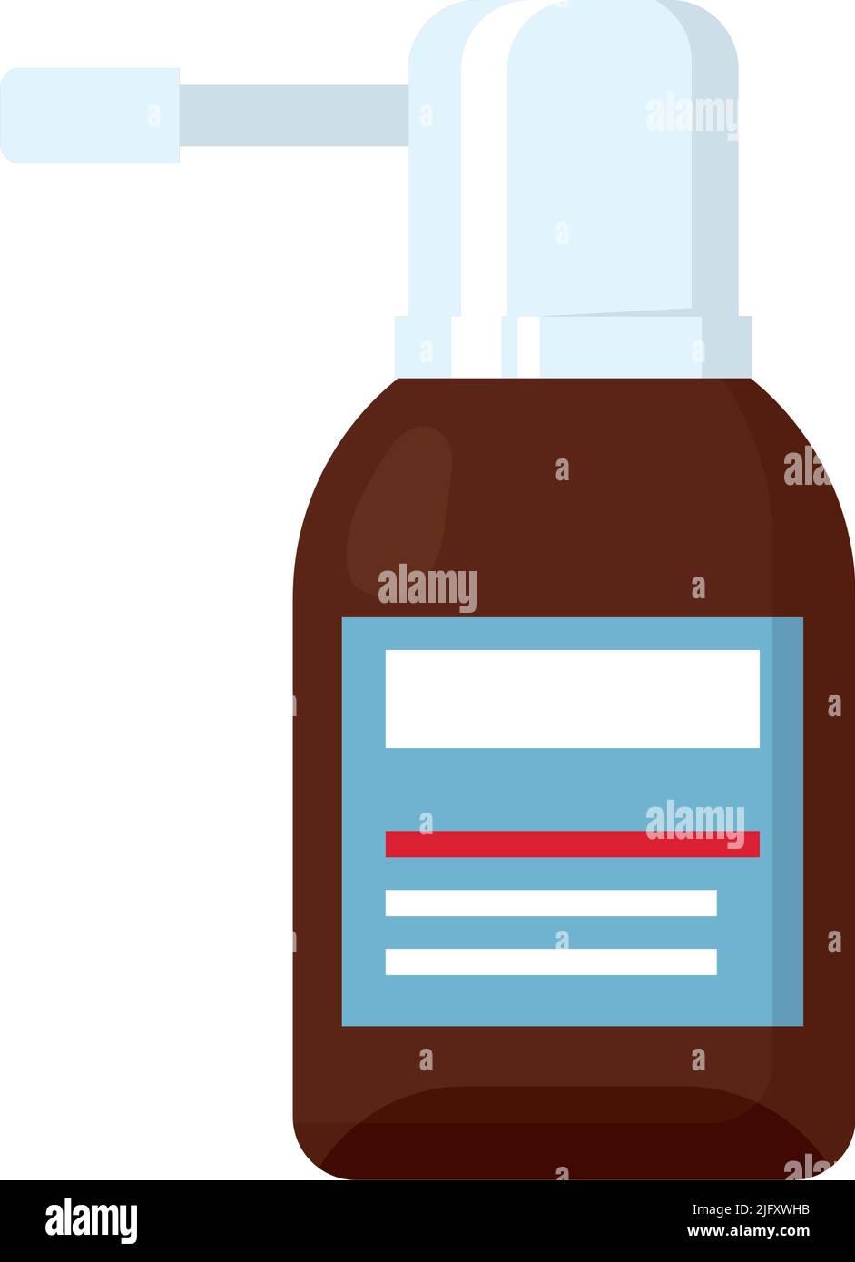 nasal spray bottle Stock Vector Image & Art - Alamy