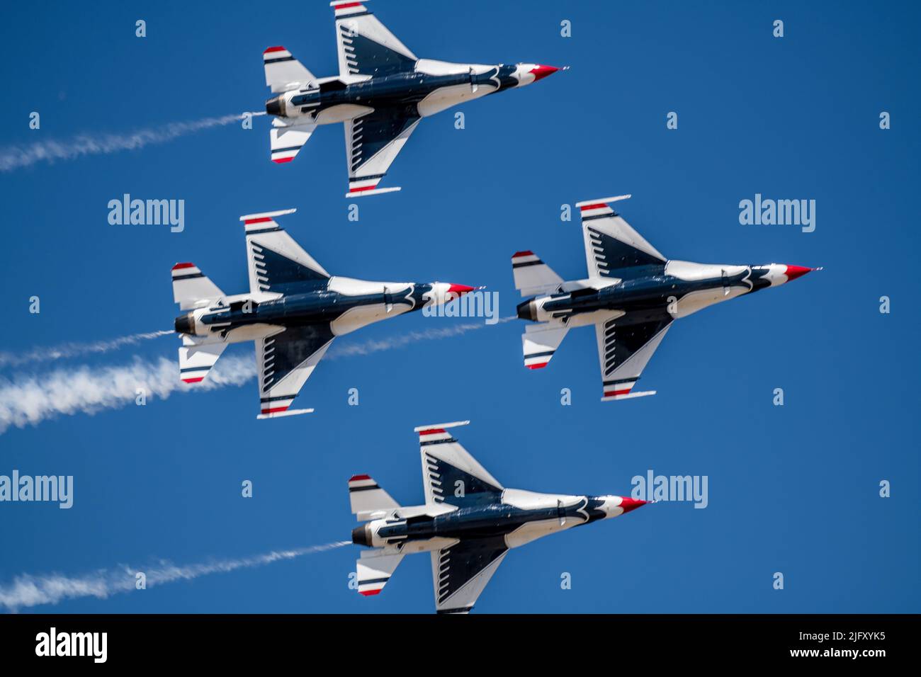 The U.S. Air Force Air Demonstration Squadron, also known as the