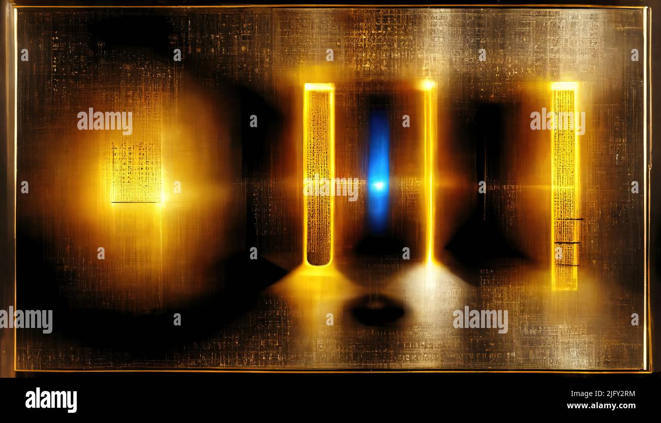 Quantum computing, conceptual illustration Stock Photo - Alamy