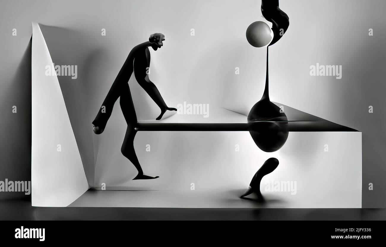 General theory of relativity, conceptual illustration Stock Photo - Alamy