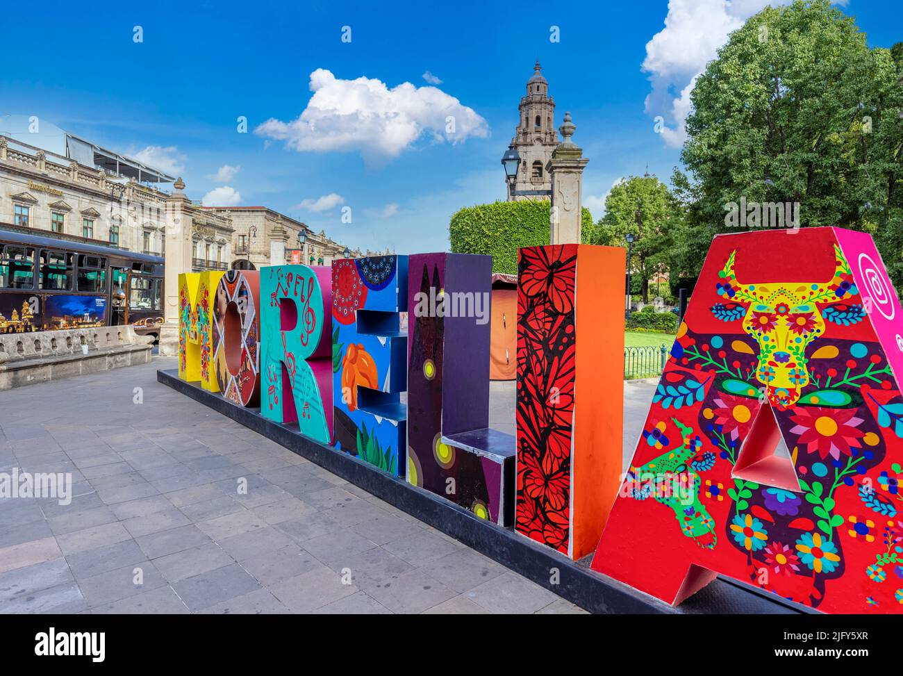 Morelia, Michoacan, Mexico, September 22, 2021 Morelia, popular