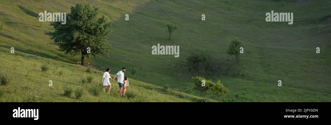 Family vacation banner hi-res stock photography and images - Alamy