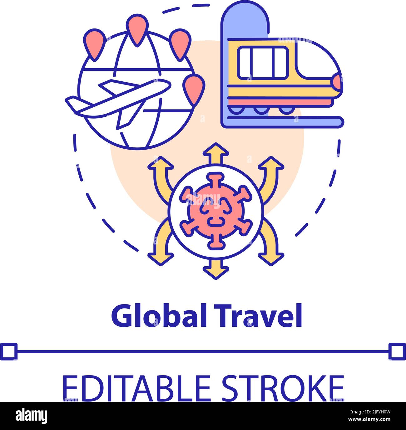 Global disease study Stock Vector Images - Alamy