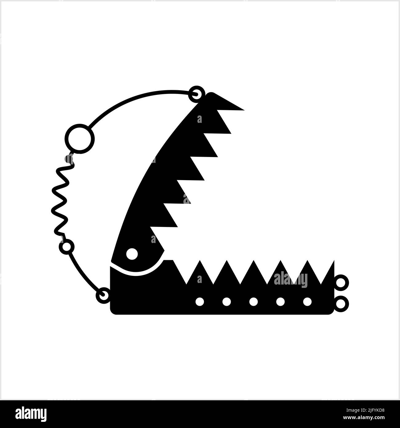 https://c8.alamy.com/comp/2JFYKD8/animal-trap-icon-animal-catching-trap-vector-art-illustration-2JFYKD8.jpg
