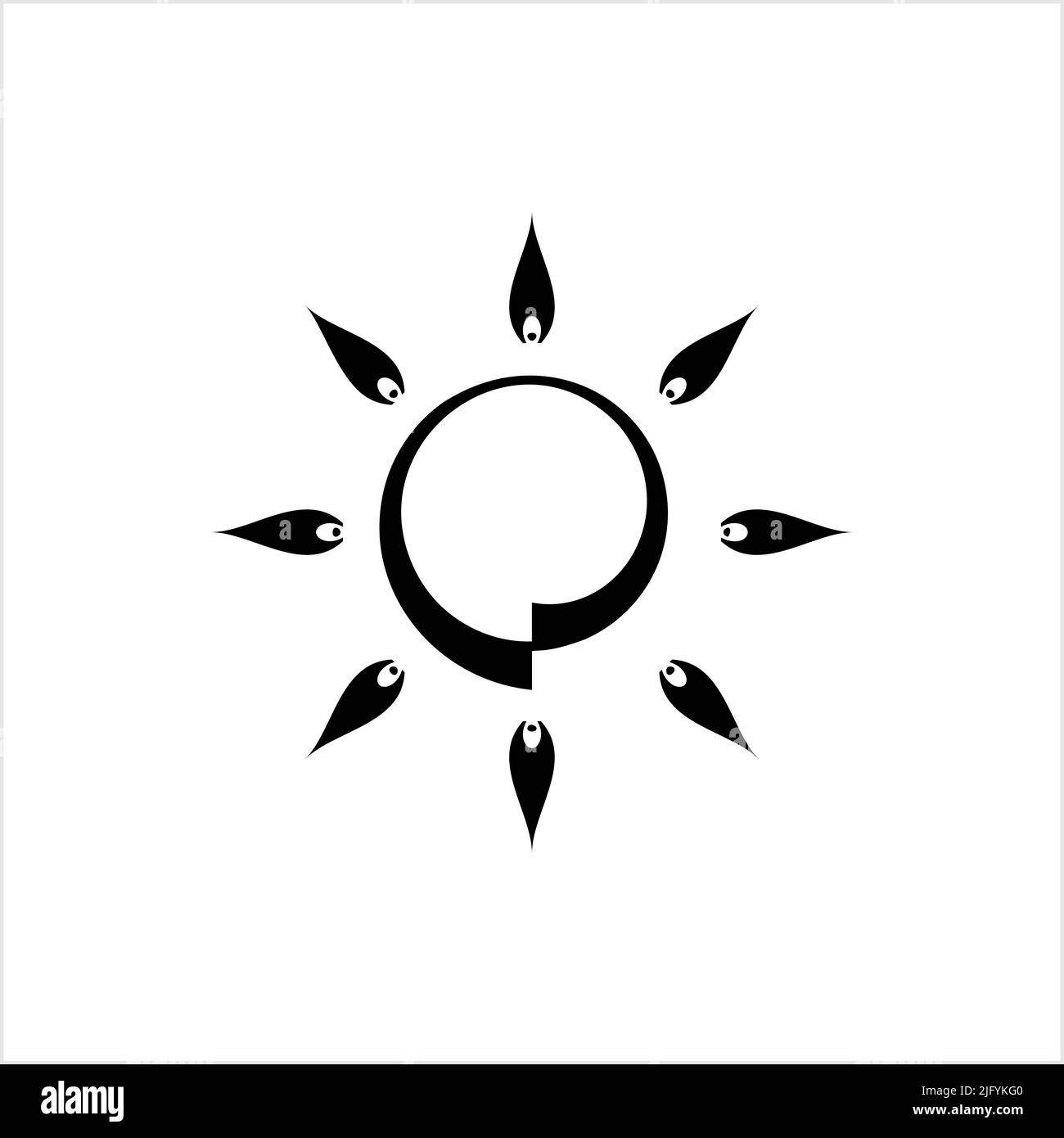Brightness Icon, Intensity Setting Vector Art Illustration Stock Vector ...