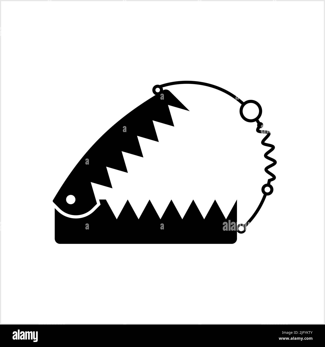https://c8.alamy.com/comp/2JFYKTY/animal-trap-icon-animal-catching-trap-vector-art-illustration-2JFYKTY.jpg