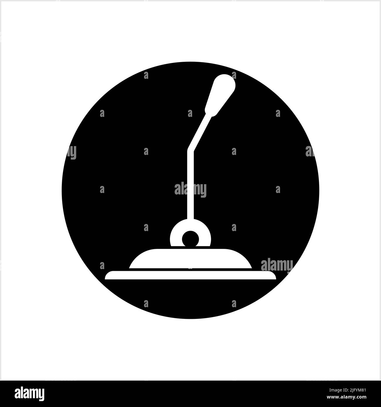 Lever Icon, Arm Lever Icon Vector Art Illustration Stock Vector Image