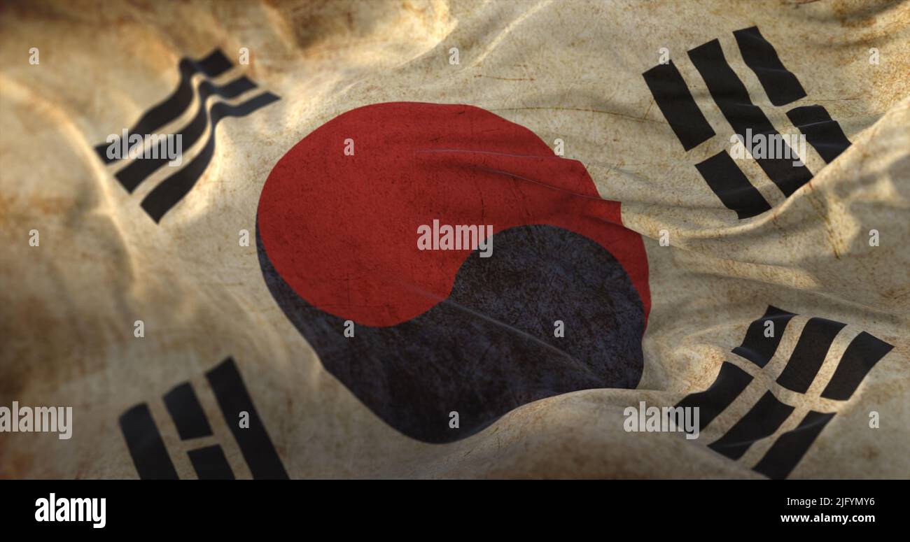 Taegukgi korean national flag hi-res stock photography and images - Alamy