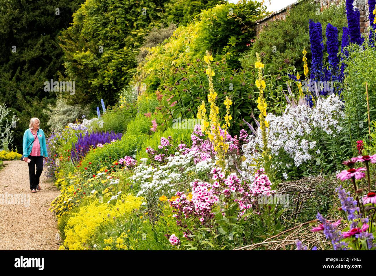 Waterperry garden near Oxford UK in summer Stock Photo