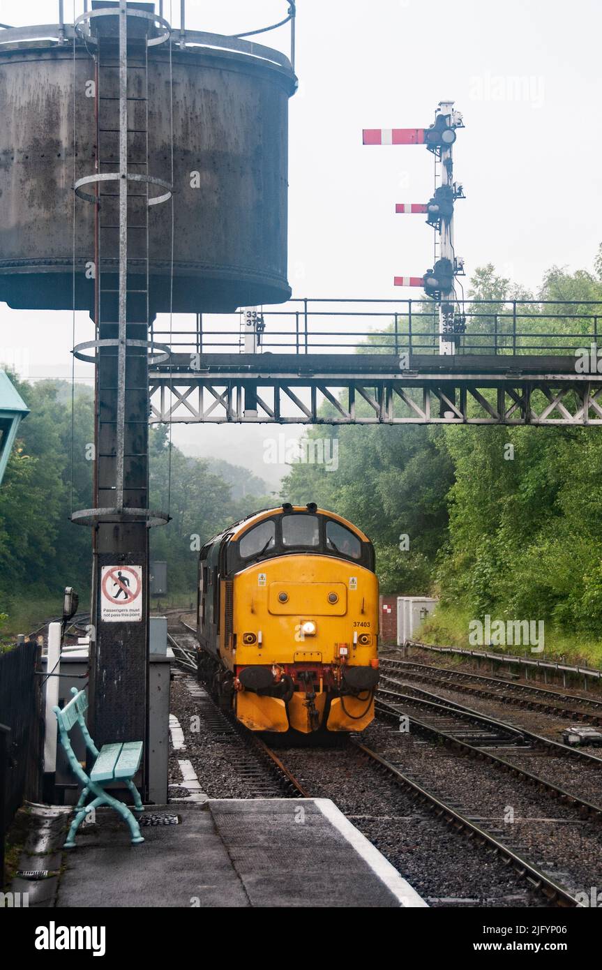 Around the UK - Grosmont  Heritage Railway - North Yorkshire Stock Photo