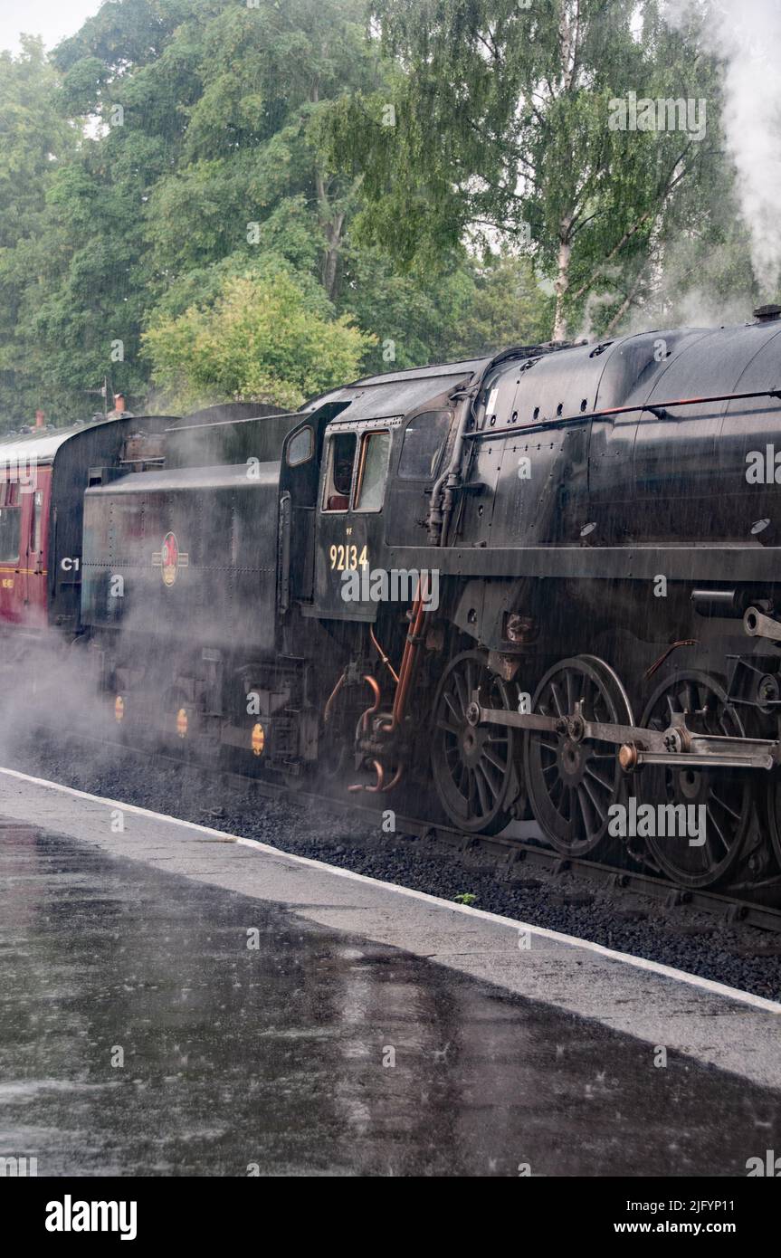 Around the UK - Grosmont  Heritage Railway - North Yorkshire Stock Photo