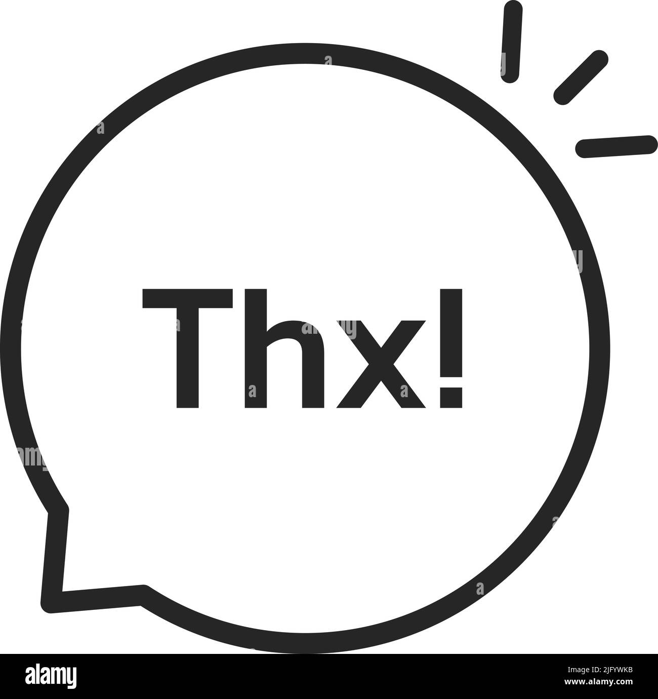 Thx text message hires stock photography and images Alamy