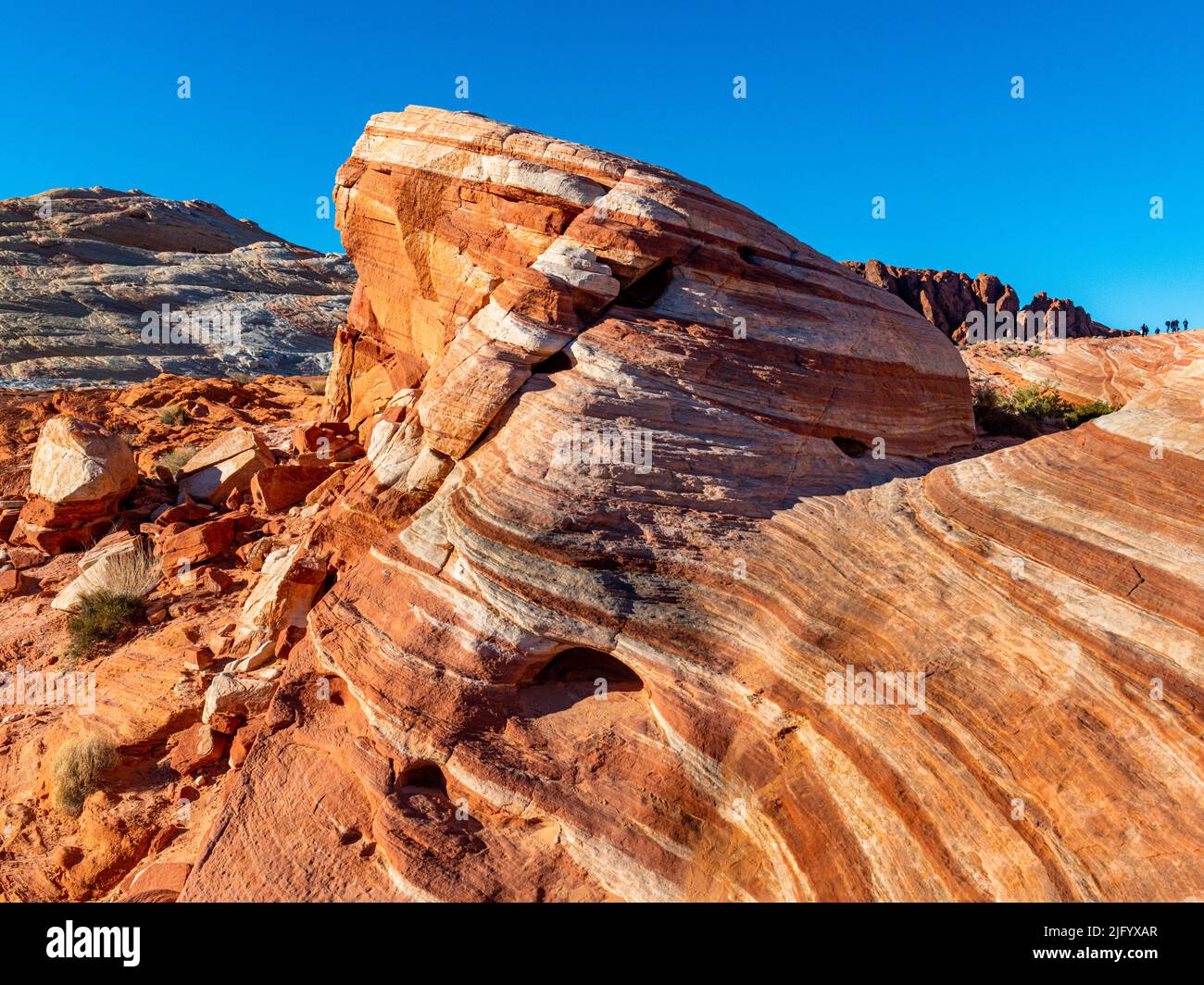 Valley of Fire State Park, Nevada, United States of America, North America Stock Photo