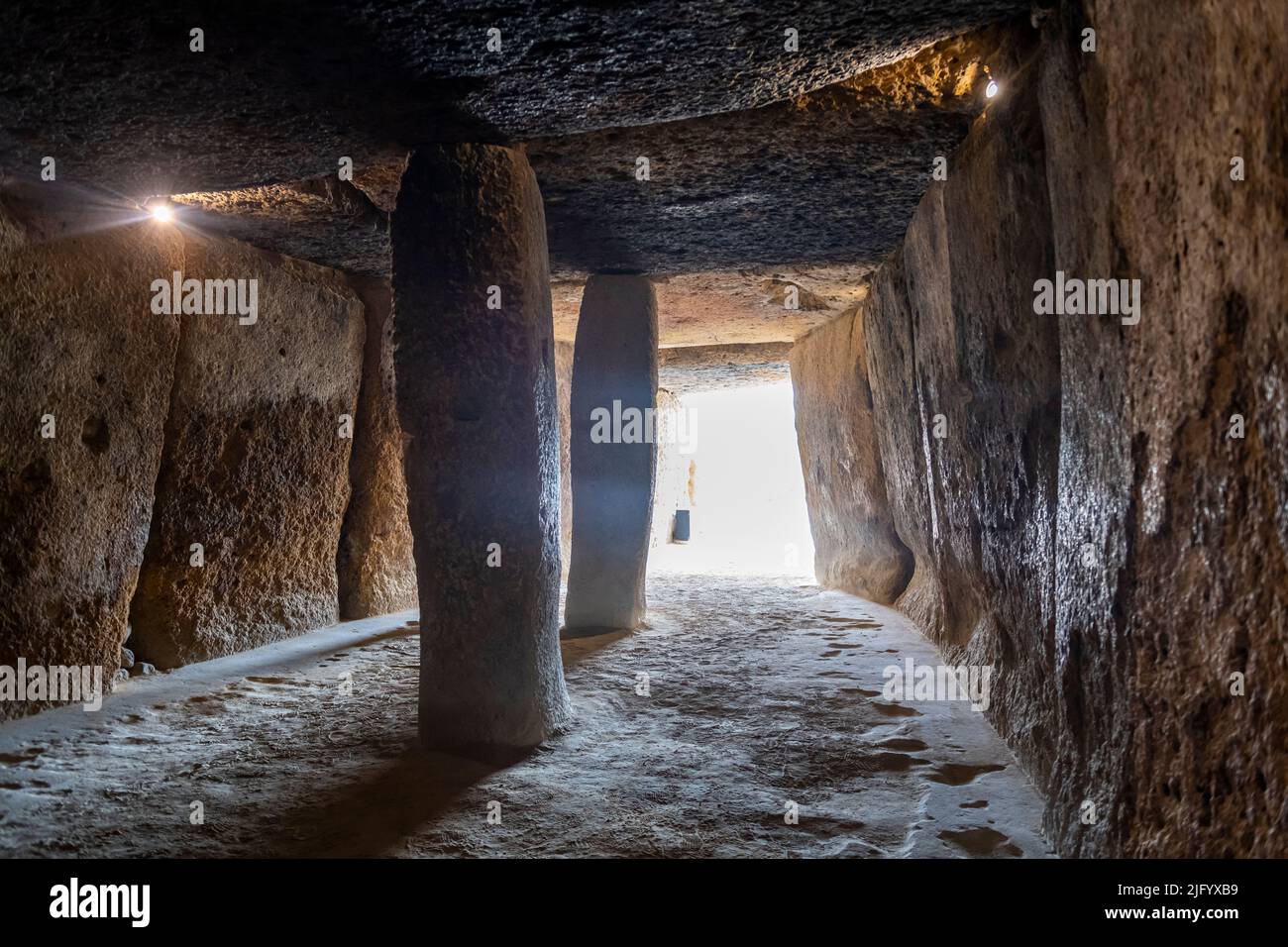 Antequera Dolmens Site, UNESCO World Heritage Site, Andalucia, Spain, Europe Stock Photo