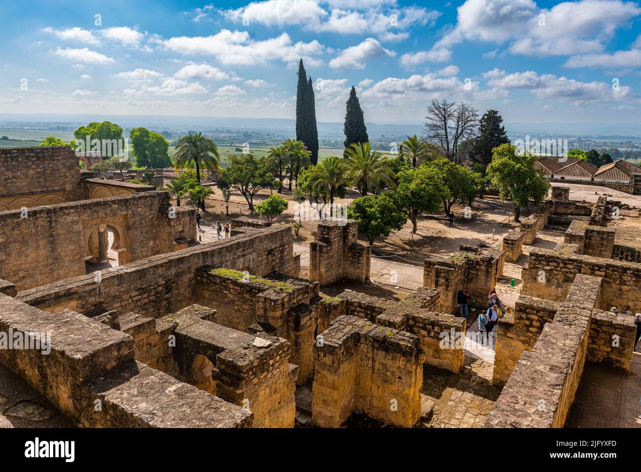 Madinat al-Zahra, UNESCO World Heritage Site, Cordoba, Andalucia, Spain, Europe Stock Photo