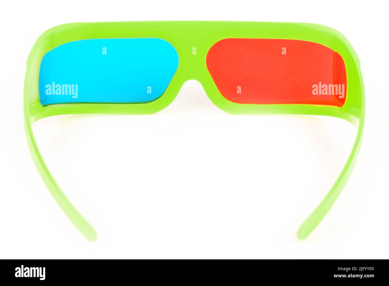 green 3D glasses for watching movies in the cinema Stock Photo Alamy