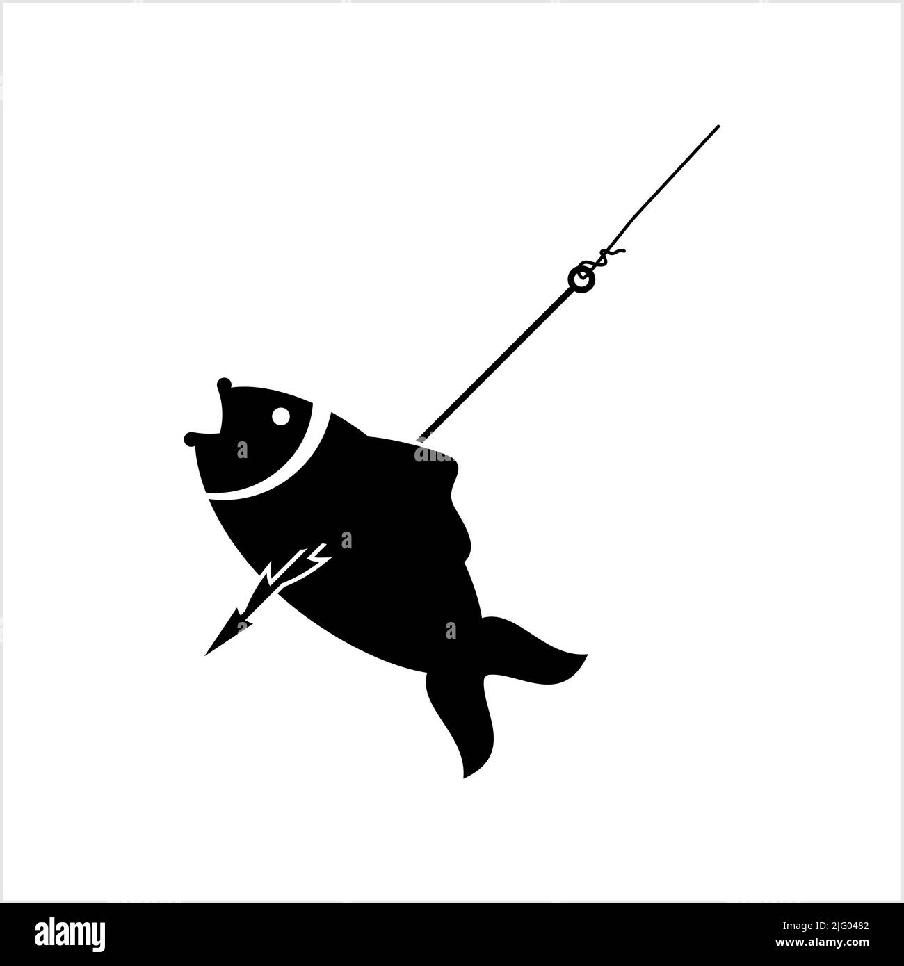 Spear fishing Black and White Stock Photos & Images - Alamy