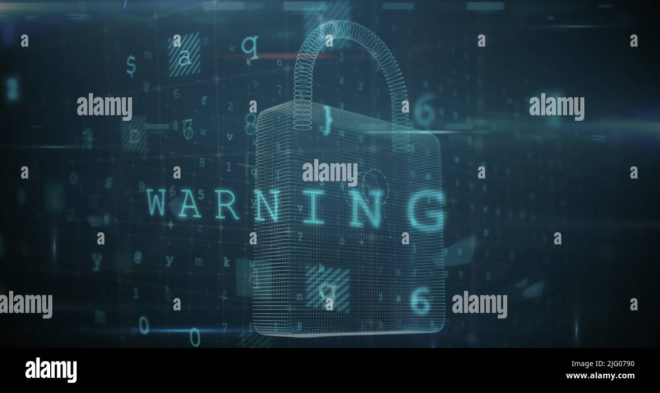 Cyber security padlock hi-res stock photography and images - Alamy