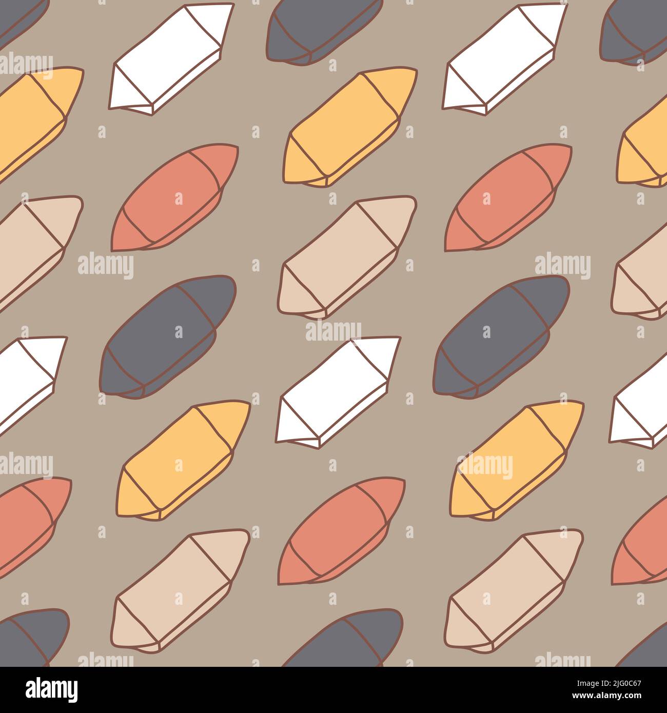 Seamless pattern with colorful pastel pink gray candies for wrapping ...