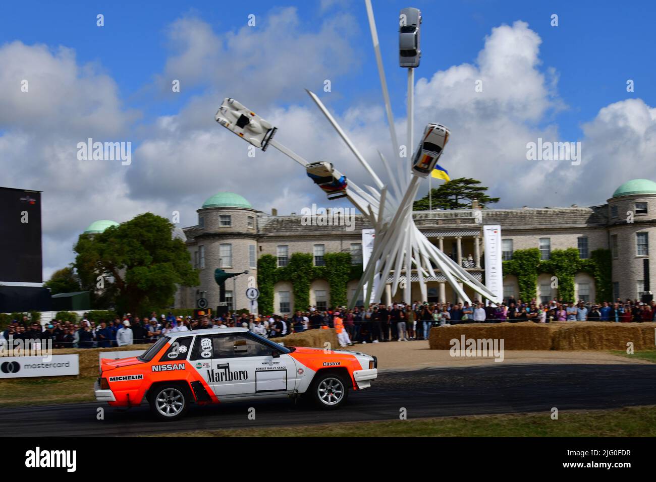Anthony Walker, Nissan 240RS, 40 Years of Group B, Rally cars, Goodwood Festival of Speed, The Innovators - Masterminds of Motorsport, June 2022, Good Stock Photo