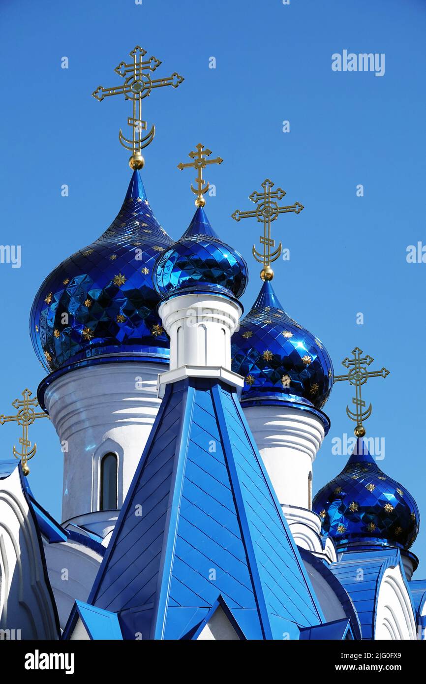 Kiev, Ukraine March 18, 2020 Church of the Assumption of the Blessed