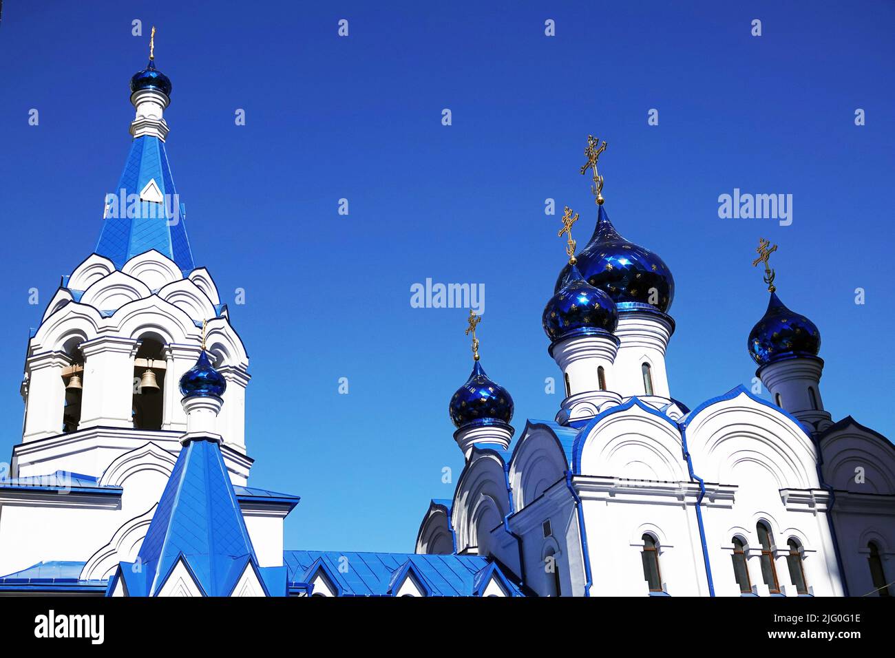 Kiev, Ukraine March 18, 2020 Church of the Assumption of the Blessed