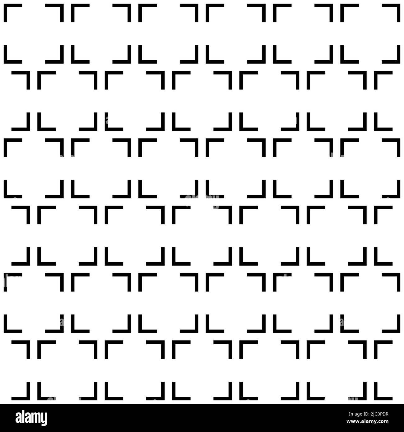 Seamless editable geometric pattern of squares. Vector illustration for ...