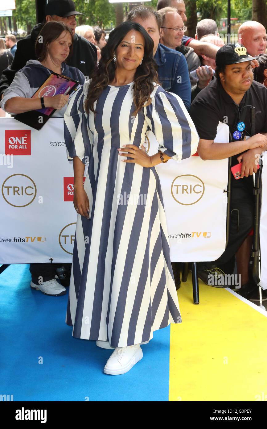 Ranvir Singh, TRIC Awards, Grosvenor House, London, UK, 06 July 2022