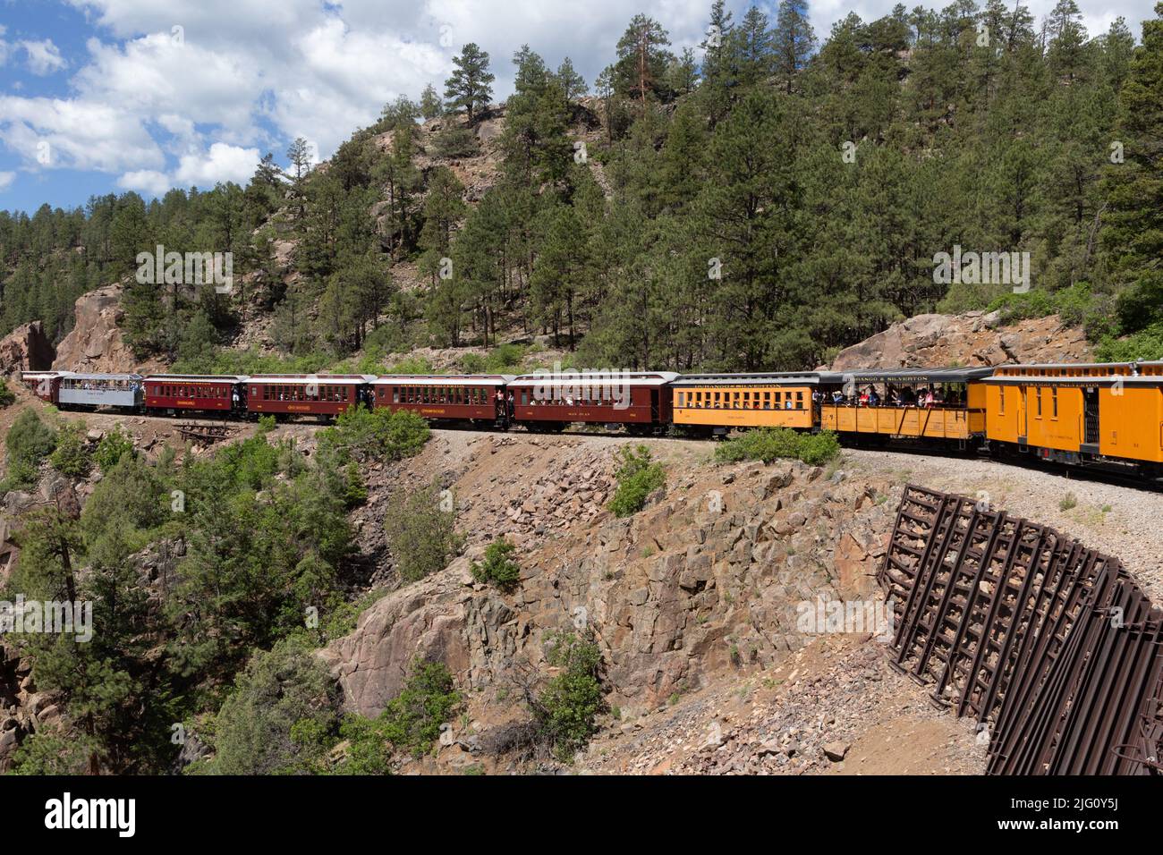 Durango & Silverton Train Stock Photo Alamy