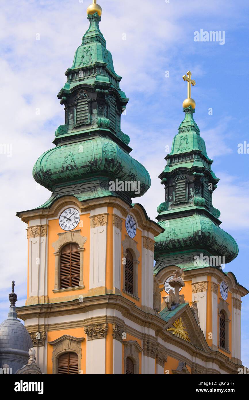 Hungary, Budapest, University Church, Stock Photo