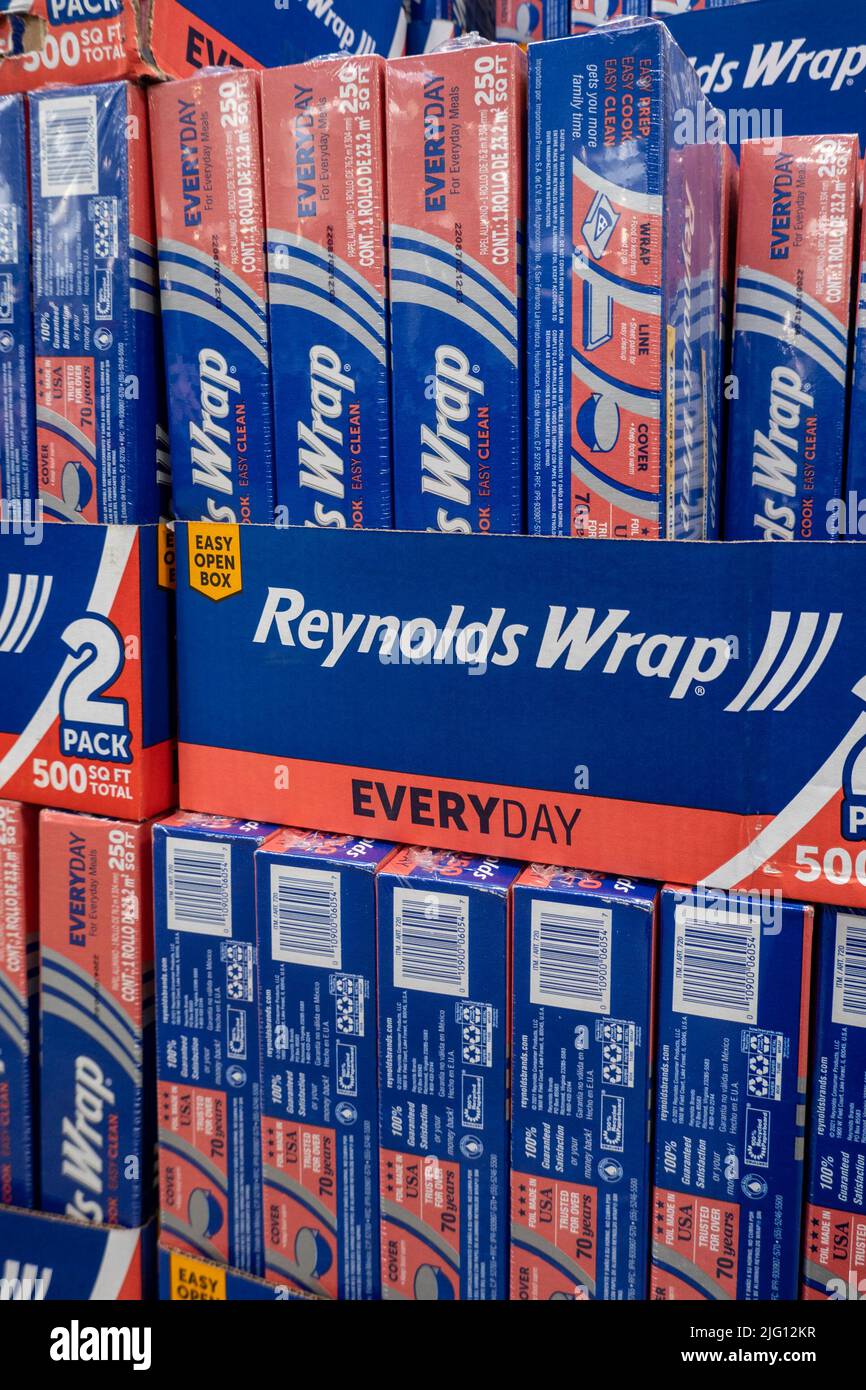 Costco Wholesale Warehouse Store in Massachusetts, USA 2022 Stock Photo