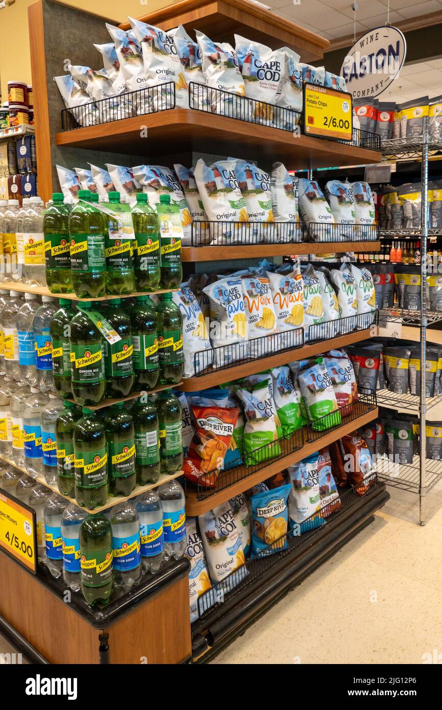 Roche Bros. Supermarkets in Massachusetts, USA  2022 Stock Photo