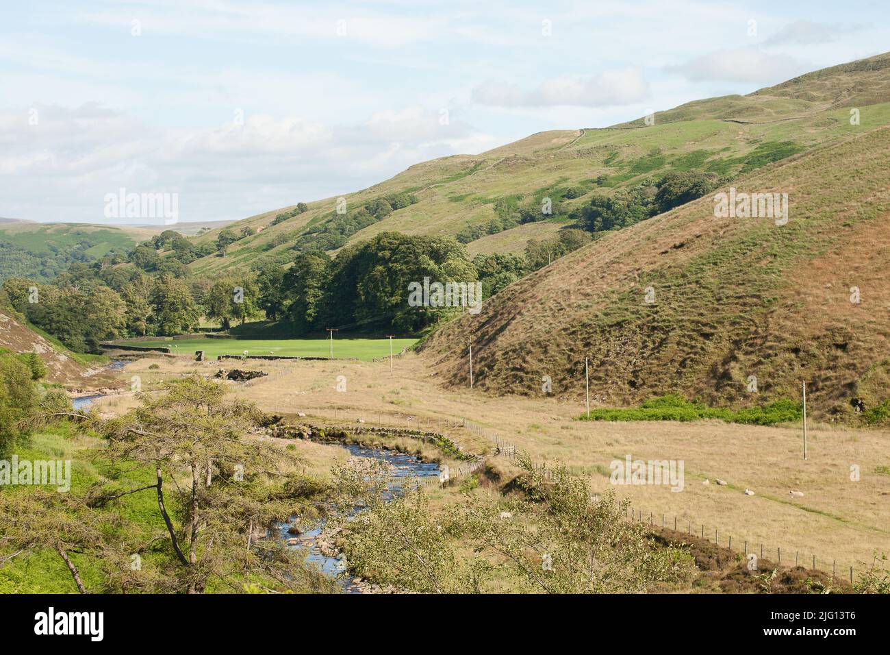 Trough of Bowland valley in the Forest of Bowland Area of Outstanding