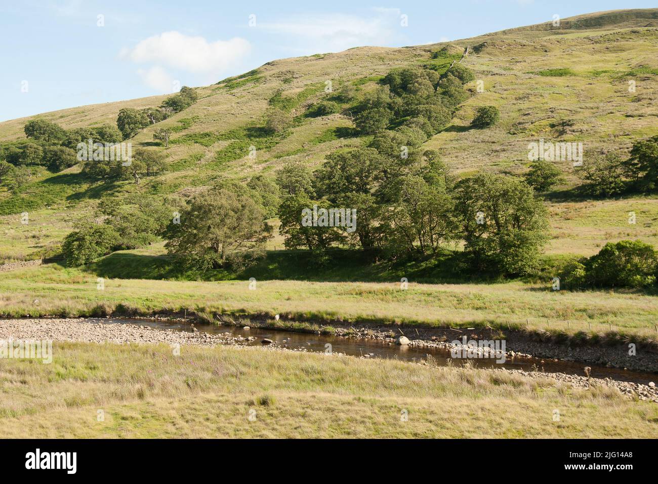 Trough of Bowland valley in the Forest of Bowland Area of Outstanding