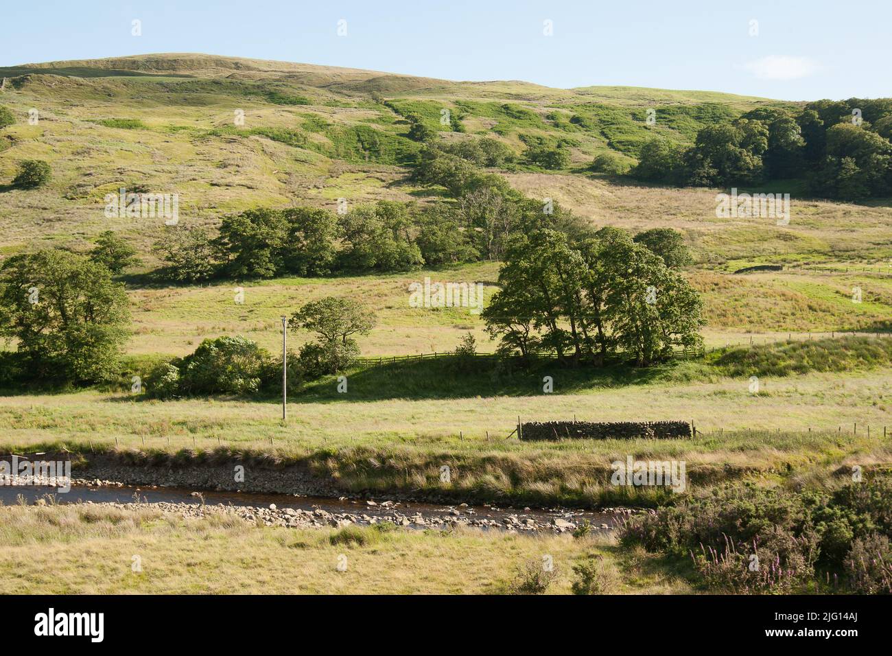 Trough of Bowland valley in the Forest of Bowland Area of Outstanding