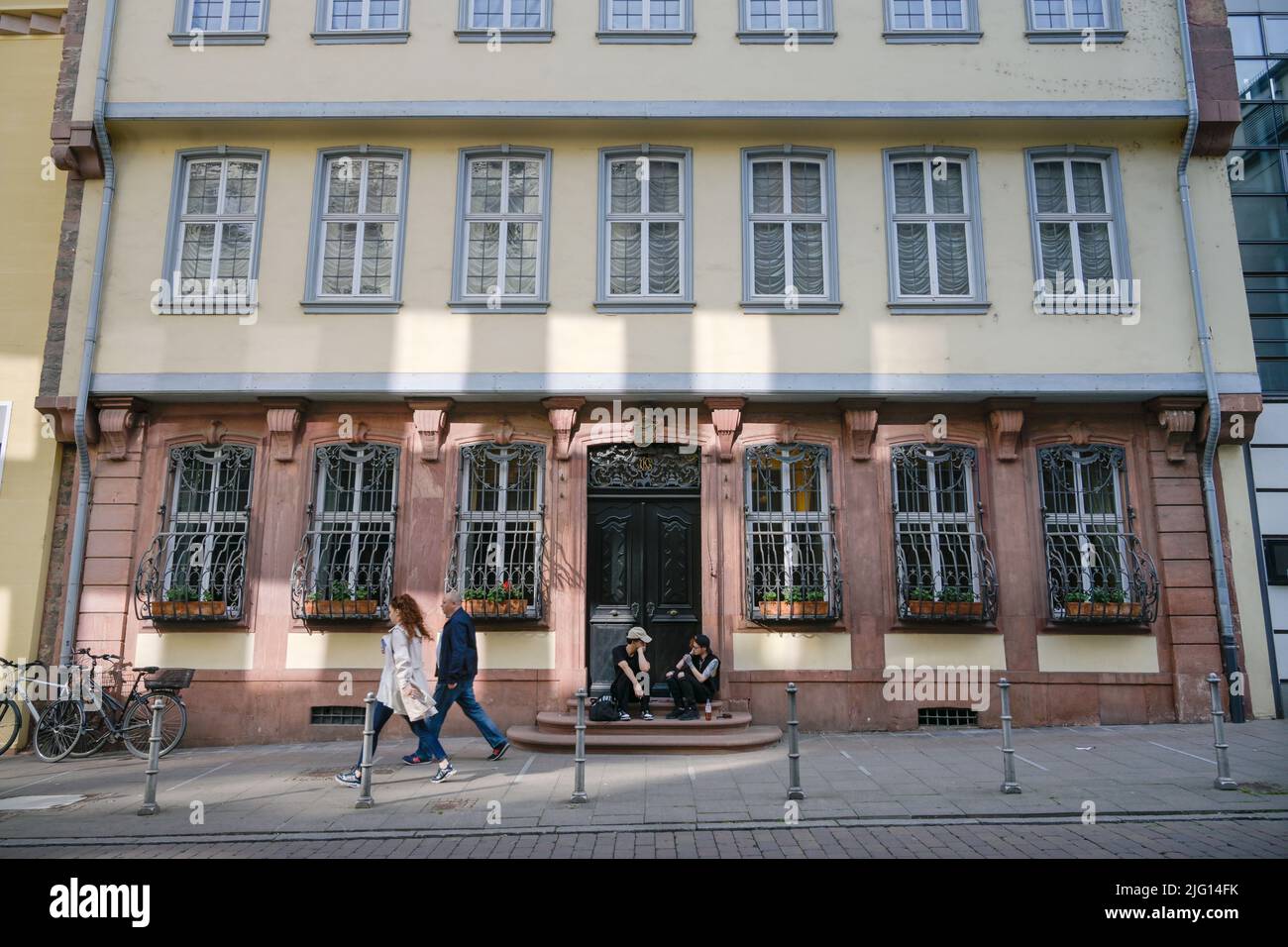 Goethe-Haus, Großer Hirschgraben, Frankfurt am Main, Hessen, Deutschland Stock Photo