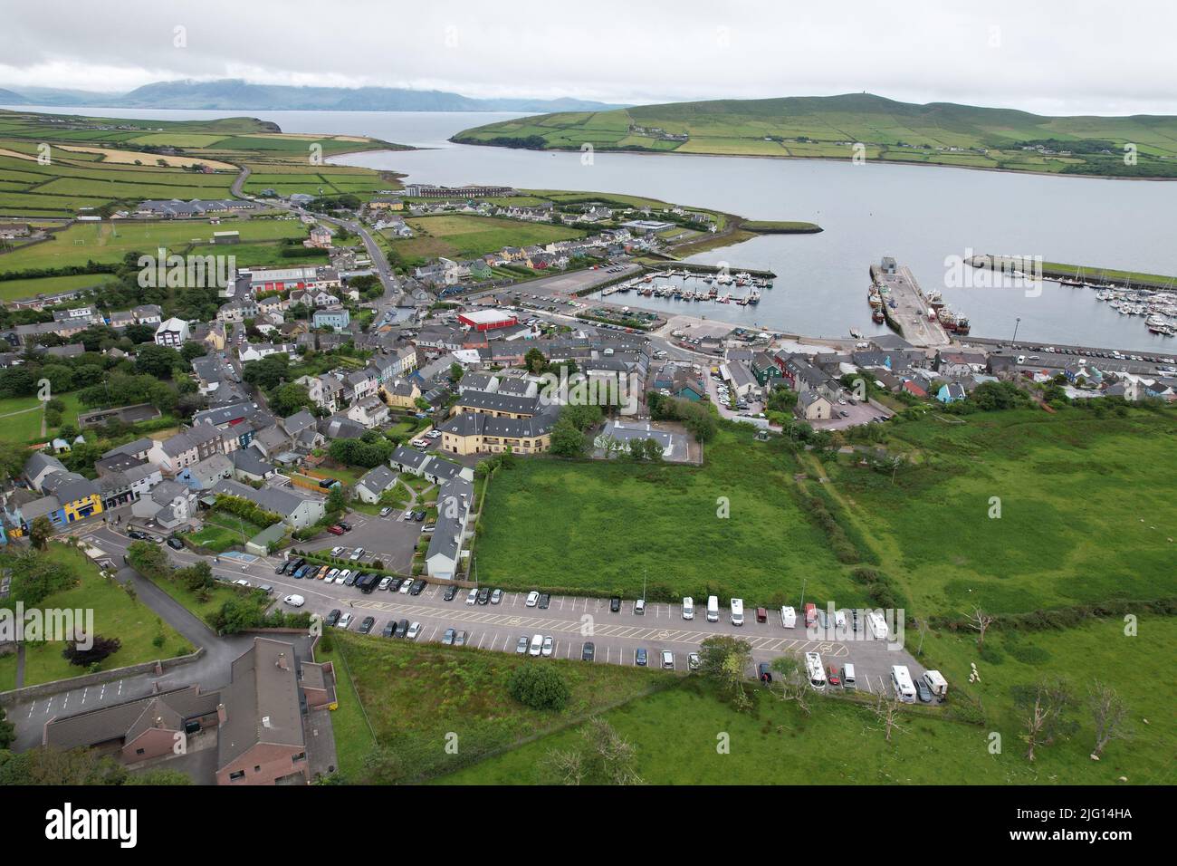 Dingle town aerial hires stock photography and images Alamy