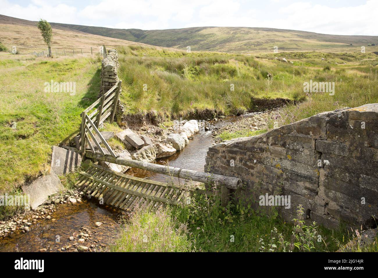 Trough of Bowland valley in the Forest of Bowland Area of Outstanding
