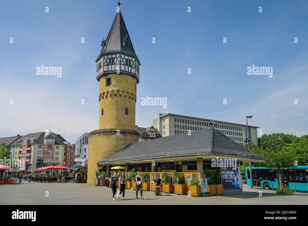 Bockenheimer Warte, Bockenheim Frankfurt am Main, Hessen, Deutschland Stock Photo Alamy