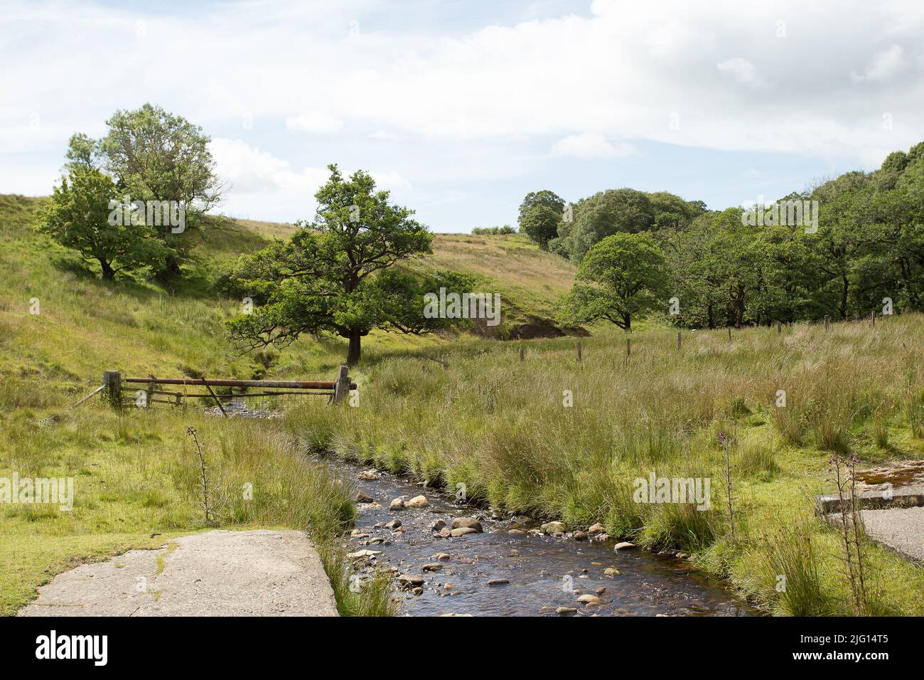 Trough of Bowland valley in the Forest of Bowland Area of Outstanding