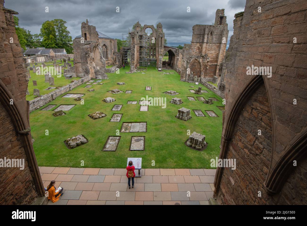 Elgin Cathedral, Elgin, Moray, Scotland, UK Stock Photo