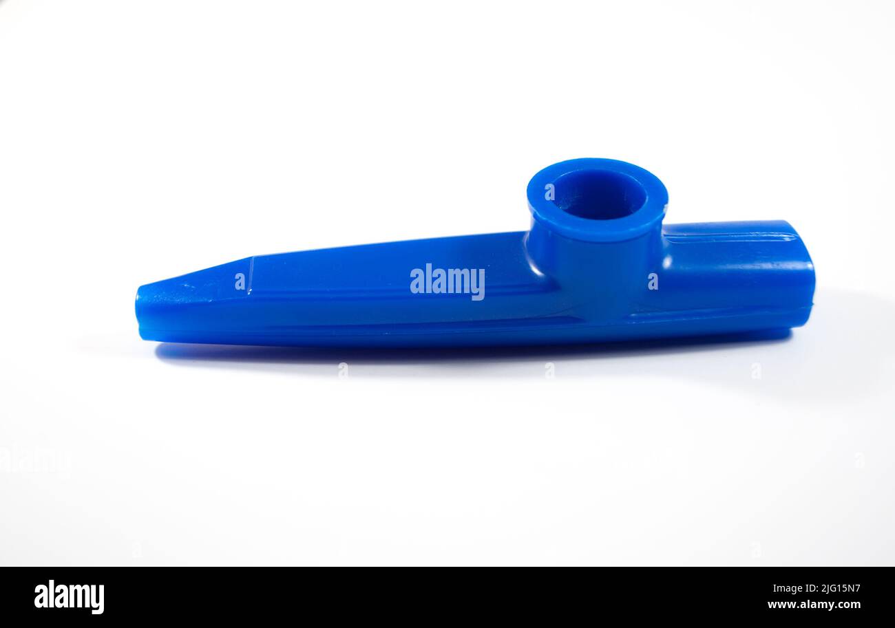 https://c8.alamy.com/comp/2JG15N7/blue-kazoo-kazoo-is-a-wind-instrument-isolated-on-white-background-copy-space-space-for-text-top-view-no-people-nobody-2JG15N7.jpg