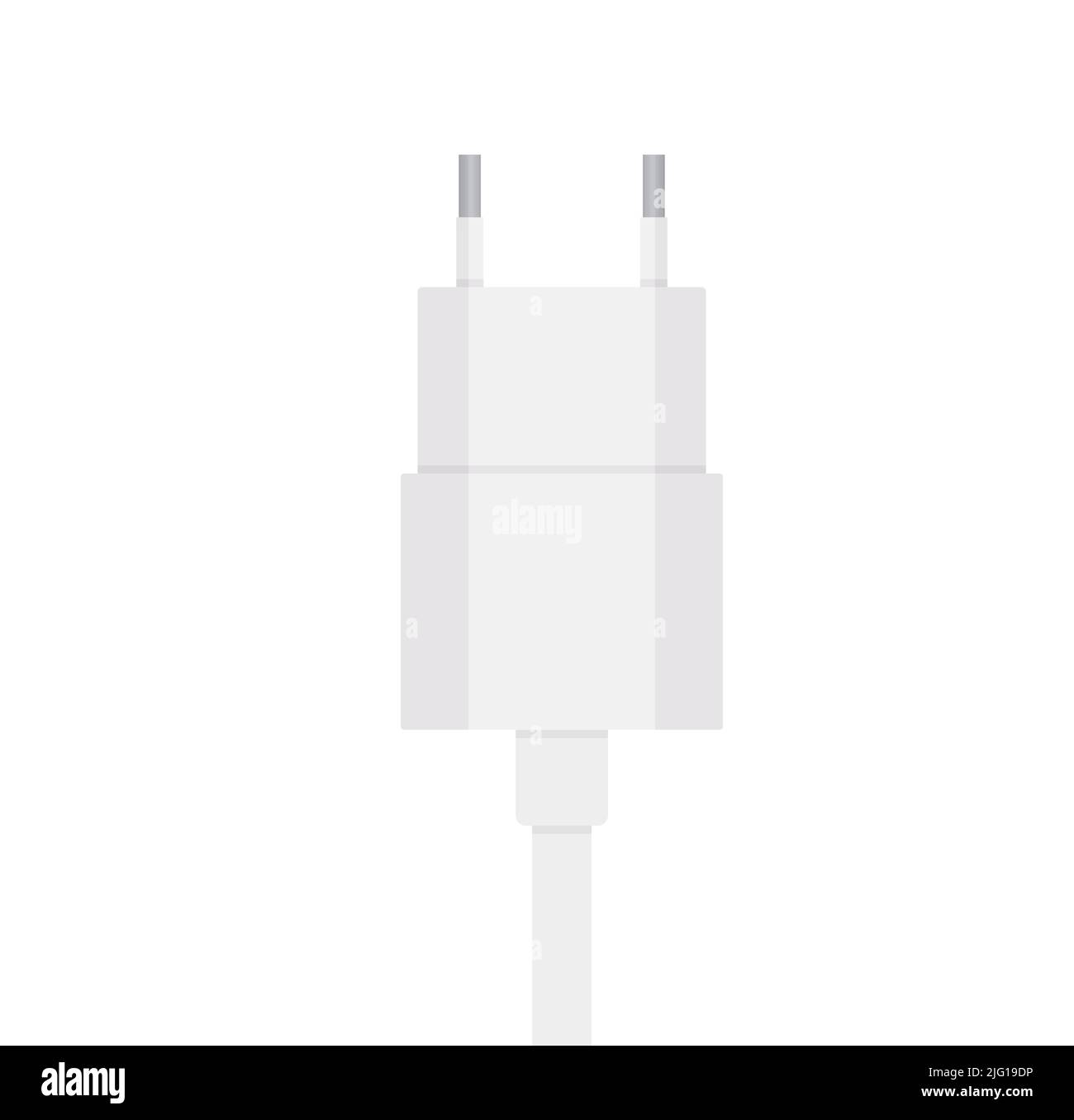 Electric power adapter icon cartoon Stock Vector Images - Alamy