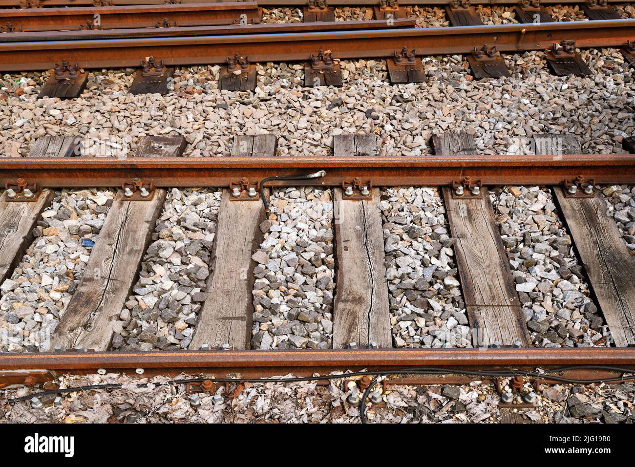Flat bottom steel rails hires stock photography and images Alamy
