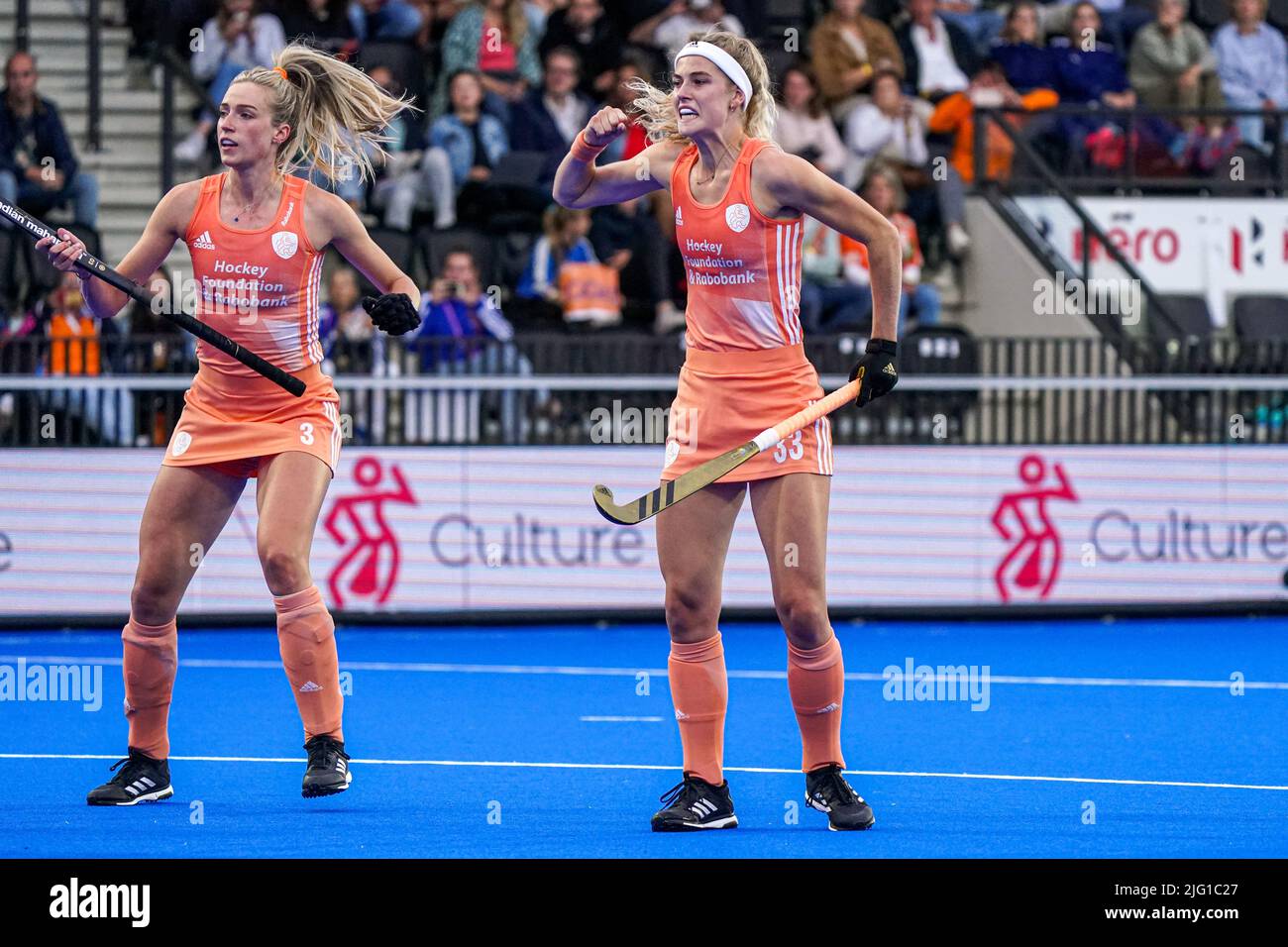 AMSTELVEEN, NETHERLANDS JULY 6 Yibbi Jansen of Netherlands during