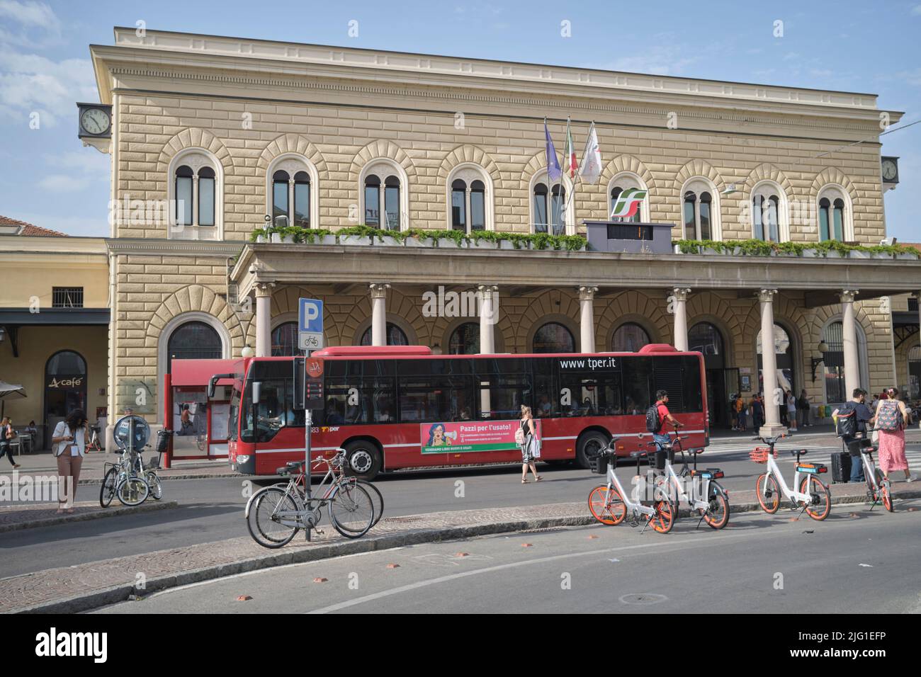 Bologna Centrale Railway Station Bologna Italy Stock Photo Alamy